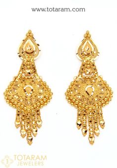 22k Gold Chandelier Earrings For Festive Occasions, 22k Gold Yellow Dangle Jewelry, Gold 22k Chandelier Earrings For Festive Occasions, Gold 22k Chandelier Earrings For Wedding, Gold Chandelier Earrings For Wedding, 22k, 22k Gold Chandelier Earrings For Celebration, Gold 22k Chandelier Earrings For Celebration, Luxury Gold Earrings For Festive Occasions, Luxury Gold Chandelier Earrings For Celebration