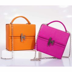 High-end Luxury Bags With Zipper Closure, Luxury Pink Bags With Gold-tone Hardware, Hermes Limited Edition Bag, High-end Pink Leather Box Bag, Boxy Top, Hermes 24/24 Bag, Statement Bag, Mysore, Color Rosa