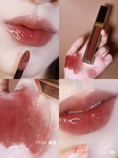 Girls Lip Gloss, Facial Skin Care Routine, Beauty Inspo, Pink Car, Gloss Lipstick, Luxury Makeup, Beauty Product, Pretty Makeup