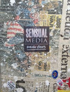 ?Sensual Media Images And Words, Visual Language, Hollywood Walk Of Fame Star, 1 Of 1, Apple Books, Original Collage, Original Art For Sale