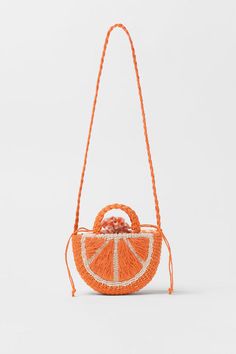 Watermelon Orange Straw Tote Bag Summer Crochet Bag With Detachable Handle For Shopping, Summer Crochet Bag With Double Handle And Removable Pouch, Vacation Crochet Bag With Removable Pouch And Top Handle, Crochet Top Handle Bag With Removable Pouch For Vacation, Casual Orange Tote Bucket Bag, Summer Straw Bag With Removable Pouch And Double Handle, Summer Bucket Bag Pouch With Detachable Handle, Summer Pouch Bucket Bag With Detachable Handle, Summer Crochet Bucket Bag With Removable Pouch