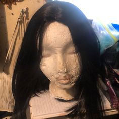 Cute Black Wig. To Tell You The Truth I’m Not Sure But I Think It’s Human Hair But Don’t Quote Me . Nice Wig With Cute Style. Never Worn Outside The House Only Modeled In Home Wig Color, Black Wig, Cute Style, Hair Cut, Cute Black, Profile Pictures, Wig Hairstyles, Human Hair, Womens Hairstyles