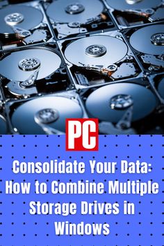 hard drive drives with the words, how to configure multiple storage drives in windows