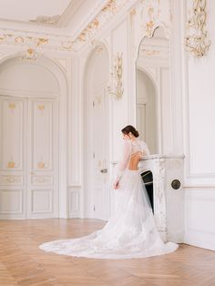 wedding dress wedding in france Chateau Wedding, Elegant Bride, French Chateau