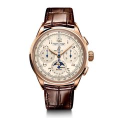 BREITLING Premier Heritage Datora Breitling Premier, Breitling Chronograph, Breitling Watches Mens, Nice Watch, Breitling Watches, Wrist Game, Star Jewelry, Brown Leather Strap, Gold Hands