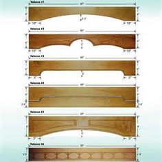 the measurements for a wooden bed frame and headboard are shown in three different sizes