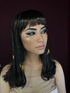 Cleopatra Halloween Makeup, Cute Halloween Makeup, Halloween Makeup Pretty