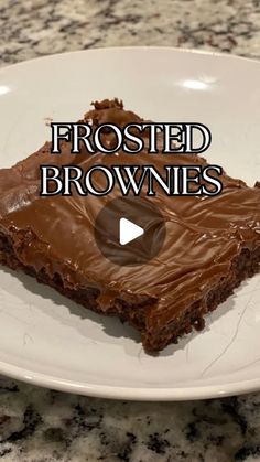 Stephenie on Instagram: "These Frosted Brownies have a special place in my heart! 💕 A sweet friend from church brought them over when I had my second baby, and I’ve been hooked ever since. They’re perfectly fudgy, topped with rich chocolate frosting, and so easy to make!

Fun fact: When I posted these last time, the video went viral with millions of views—and for good reason! These brownies freeze beautifully, too. I even saved one and gave it to my husband for his birthday. 🥳

Whether you’re making them for a special occasion or just because, you can’t go wrong with these brownies. Tag me if you try them—I’d love to see your creations!

Ingredients

Brownies:
•	1 ½ cups melted butter
•	3 cups sugar
•	3 teaspoons vanilla extract
•	6 eggs
•	1 ½ cups all-purpose flour
•	1 cup unsweetened b