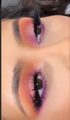 Maquillage On Fleek, Purple Eye Makeup, Cute Eye Makeup, Eye Makeup Pictures, Makijaż Smokey Eye, Eye Makeup Designs, Dope Makeup, Colorful Eye Makeup, Makeup Eye Looks