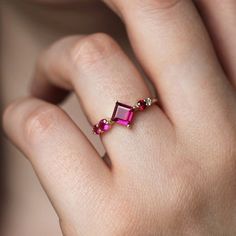 Engagement Ring Pink, Pink Engagement, Gold Jewelry Set, Moonstone Engagement Ring Set, Pink Topaz Ring, Rubies And Diamonds, Tourmaline Engagement Ring, Pink Engagement Ring, Summer Rings