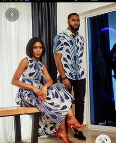 African Family Outfit African Fashion African Attire. 3 - Etsy Croatia Doctoral Graduation, African Couple, Couples African Outfits, Anniversary Outfit, Couple Matching Outfits, African Outfits, African Shirts For Men, African Print Dress Ankara, Couples Outfit