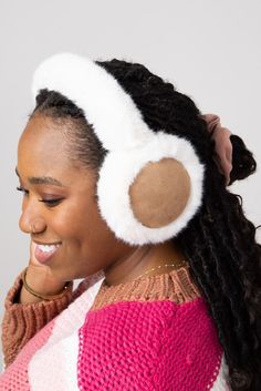 This C.C Faux Fur Earmuffs for Women in Ivory Camel is the only accessory missing from your closet. With the fur accents and adjustable band, these will keep you warm and stylish! Features:C.CStyle: EMS4491CML/IVYColor: Ivory CamelEar muffs Faux fur Adjustable band CC logo on side Fur Earmuffs, Animal Shoes, Cc Beanie, Ear Muffs, Youth Shoes, Judy Blue Jeans, Boutique Tops, Shoe Gifts, Jumpsuit Shorts Rompers