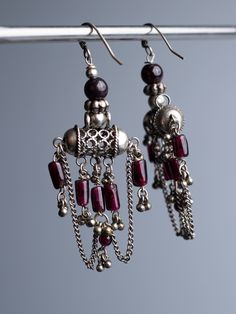 We have a series of vintage accessories source in Nepal. They are all handmade items. Most of them are made of sterling silver. Which is a beautiful material to make good details on it. Most of our earrings are 1 pair only. And we ensure that you will receive the exact item you see in the pictures. We are currently running a special promo. BUY 3 TAKE 1 FREE (the free one is base on the lowest price). You can mix from our pendants, earrings and ring section. More than 100+ options. Kindly message Bohemian Sterling Silver Jewelry With Latkans, Traditional Silver Beaded Earrings For Pierced Ears, Vintage Dangle Beaded Earrings For Festival, Silver Beaded Dangle Earrings With Latkans, Silver Dangle Beaded Earrings With Latkans, Bohemian Sterling Silver Danglers With Latkans, Handmade Vintage Sterling Silver Chandelier Earrings, Vintage Dangle Jewelry With Latkans, Vintage Silver Beaded Drop Earrings