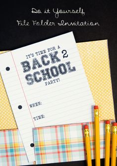 back to school stationery with pencils and notepad