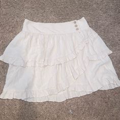 Super Cute Wrap Skirt. Nwt , Just Too Small For Me! Forever 21 White Flowy Skirt, Forever 21 White Tiered Mini Skirt, Forever 21 White Cotton Mini Skirt, Forever 21 Cotton Skirt For Day Out, Forever 21 Casual Tiered Skirt Skort, Forever 21 Ruffled Mini Skirt, Forever 21 Ruffled Skirt For Spring, Forever 21 Casual Tiered Skort, Forever 21 Casual Midi Skirt