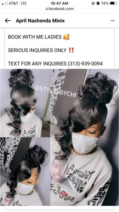 Pretty Ponytails Black Women, Ponytail Updo For Black Women, Bun With Curled Bangs Black Women, Updo Frontal Hairstyles, Messy Bun Hairstyles For Black Women, Wig Updo Hairstyles, Pin Up Ponytail Black Hair, Up Do Frontal Hairstyles, Messy Bun With Bangs Black Women