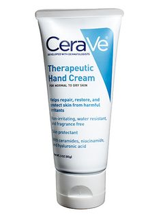 Body: Best hand cream - CeraVe Therapeutic Hand Cream, $10.99; cvs.com "My clients couldn't stop talking about how soothing this is," said Elle, who loved that it's alcohol- and fragrance-free. For hair colorist Sharon Dorram, whose hands are in rubber gloves all day, "it was a god send: It kept my skin nourished for hours." Best Hand Cream, Magnesium Hydroxide, Hand Moisturizer, Cracked Skin, Rubber Gloves, Vitamin B3, A God, Hair Colorist, Cream Lotion