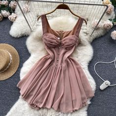 Chic Pink Suspender Dress For Party, Pink Suspender Dress With Sweetheart Neckline For Spring, Trendy Pink Backless Dress, Elegant Pink Sleeveless Suspender Dress, Chic Pink Mini Length Suspender Dress, Pink Suspender Dress With Sweetheart Neckline For Party, Chic Pink Mini Suspender Dress, Feminine Pink Mini Dress With Straps, Pink Feminine Mini Dress With Straps