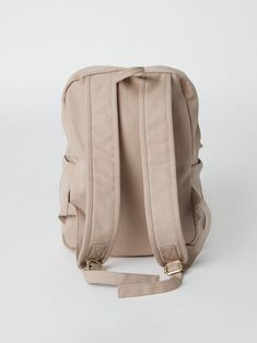 Need a backpack that's both sustainable and practical for college, school everyday use or outdoor activities? Our Earth Backpack is perfect for you. Our spacious and durable Earth Backpack is the workhorse of our line, built for everyday carry with heavy-duty certified organic cotton canvas. The generous main compartment is divided with a no-fuss sleeve for your laptop and one small interior pocket to keep things organized. Two water bottle sleeves and the large zippered exterior pocket keep hyd Large Capacity Laptop Backpack, Everyday Bags With Functional Pockets, Casual Student Backpack With Functional Pockets, Canvas Backpack With Adjustable Straps For Everyday Use, Backpack With Adjustable Straps For Daily Use, Standard Backpack With Adjustable Straps For Daily Use, Everyday Laptop Bag With Pockets In Standard Backpack Style, Practical Everyday Backpack With Adjustable Straps, Practical Laptop Backpack For Daily Use