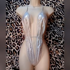 Nwot Washed And Ready To Ship! One Size Lingerie, Silver, Women Shopping, White, Color