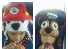 Paw Patrol inspired beanies for kids.  These beanies are of different characters. Made for various ages. Price varies by size.  Sizes are as shown: Sizes: 0-3 months 3-6 months  6-9 months 9-12 months 2-6 years old 7-13 years old This beanie are made to order.  If you need your order by a specific date, please feel free to contact me so I can accommodate your needs.  Thank you for your purchase and have a Blessed Day! Knitted Hats Kids, Kids Beanies, Hat Knit, Knit Hats, Nursing Cover, Have A Blessed Day, Skull Cap Beanie, Skull Cap, Hat Making