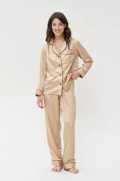 Embrace luxury and comfort with our satin pyjamas, designed for a soft, silky feel against your skin. Perfect for a glamorous night in or restful sleep, these pyjamas redefine loungewear elegance. Satin Pyjamas, Comfy Pjs, Cotton Sleepwear, Night Suit, Luxury Silk, Satin Pajamas, Silk Pajamas, Restful Sleep, Home Outfit