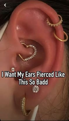 Least Painful Piercings, Piercing Inspo, Luxe Jewelry