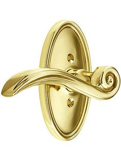 an image of a gold door handle