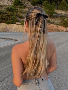 Birthday Hairstyles For School, Hairstyles For Long Thick Hair Easy, Recruitment Hairstyles, Dainty Hairstyles, Cute Professional Hairstyles, 8th Grade Graduation Hairstyles, Cut Hairstyles For Long Hair, Fun Braided Hairstyles, Country Concert Hairstyles