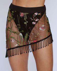 Embroidered Wildflowers, Coachella 2024, Body Chain Harness, Chain Harness, Couples Accessories, Glitter Glasses, Beaded Skirt, Festival Gear, Face Gems