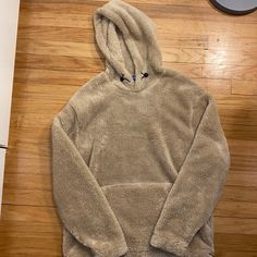 Never Worn, Tan, Size Small, Super Comfortable And Soft! H&m Shirts, Teddy Jacket, Hoodie Men, Clothes Accessories, Winter Season, Hoodies Men, H&m, Fall Winter, Mens Shirts