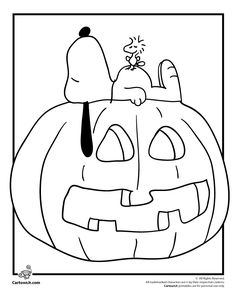 a black and white drawing of a pumpkin with a person sitting on it's head