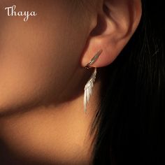 These delicate Angel Wing Earrings embody the symbolic meaning of hope, grace, and protection. Crafted from high-quality materials, they feature intricate details that reflect the beauty of an angel's wings. Whether as a gift to a loved one or a personal reminder, these earrings offer a meaningful way to uplift and inspire.   - Brand: Thaya  - Material: Environmentally friendly copper plated real gold  - Shape: Wings  - Gender: Unisex Gold Cleaner, Angel Wing Earrings, Silver Cleaner, Loose Stones, Wing Earrings, Delicate Jewelry, Copper Plated, Intricate Details, Real Gold