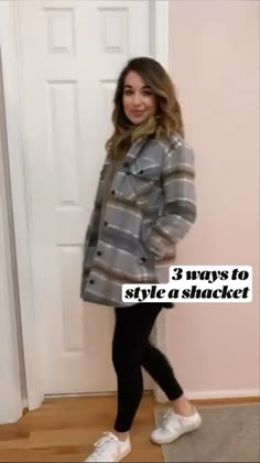 Sweatshirt And Shacket Outfit, Comfy Shacket Outfits, Shaket Outfits For Women Winter, Shacket Style Ideas, Shacket Outfit Ideas Women, What To Wear With Shacket, Women Shacket Outfits, How To Dress Up A Shacket, Styling Shacket Women