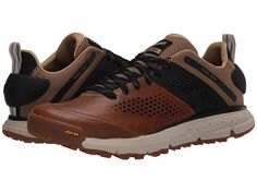 Leather Lace-up Trail Running Sneakers, Functional Brown Running Shoes With Round Toe, Leather Lace-up Sneakers For Trail Running, Low-top Leather Sneakers For Trail Running, Leather Low-top Trail Running Sneakers, Leather Low-top Sneakers For Trail Running, Rugged Outdoor Walking Shoes With Ortholite Insole, Leather Sneakers With Round Toe For Trail Running, Leather Trail Running Sneakers