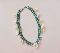 handmade product Ships from a small business in Turkey Materials: Made with sand beads Chain style: Beads Style: Boho and hippie Necklace length: 45 Centimeters Flower Pearl Necklace, Beads Style, Colorful Necklace, Necklace Colorful, Stil Boho, Necklace Bead, Daisy Necklace, Necklace Flower, Beads Chain