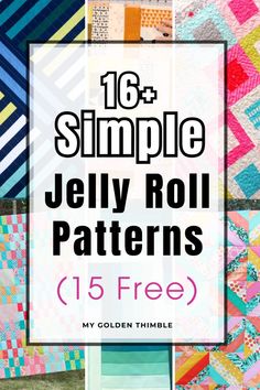 Discover how to make jelly roll quilts with these easy and free patterns. Perfect for beginners, these jelly roll quilts patterns use pre-cut fabrics to create beautiful patchwork designs. Get inspired with modern quilting ideas and free quilt patterns to start your next project. #JellyRollQuilts Jelly Roll Quilts For Beginners, Easy Jelly Roll Quilt, Quilts For Beginners, Jelly Roll Quilts, Strip Quilt Patterns, Jelly Roll Quilt, How To Make Jelly, Jelly Roll Quilt Patterns, Quilts Patterns