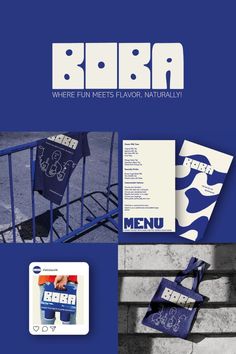 brochure design for bbra where fun meets flavor, naturally