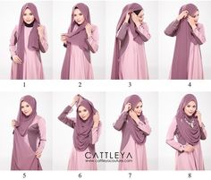 This is a modest and beautiful full chest coverage hijab tutorial, looking gorgeous, flowing and covering almost all the chest area. Here are the steps for this look: Place the hijab on your head with long & short sides Take… Chest Coverage Hijab, Fashion Hijab Style, Estilo Hijab, Hijab Designs, Modern Hijab