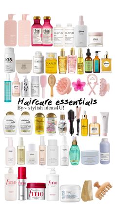 Haircare essentials! Beer For Hair, Curly Hair Care Routine, Hair Color Streaks, Body Hacks, Black Hair Care, Curly Hair Routine