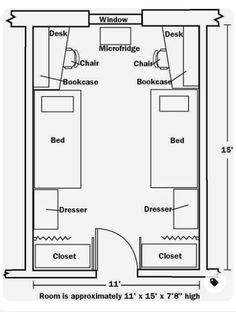 a bathroom floor plan with measurements for the size and space to put in it's closet