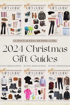 the ultimate holiday shopping guide for men and women, including christmas gift guides to help shoppers