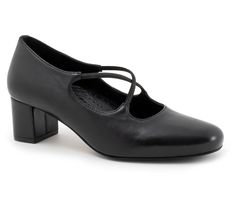 Offering retro-inspired style that keeps feet comfortable, the Demi is a Mary Jane heel that pairs beautifully with anything from office attire to a flowy casual dress. From Trotters. Flowy Casual Dress, Flowy Dress Casual, Shoes Heels Wedges, Mary Jane Heels, Office Attire, Heels & Wedges, Retro Inspired, Mary Janes, Fashion Shoes