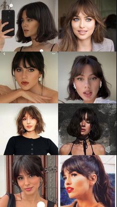 French Bob Medium Length, Birkin Bangs Round Face, Summer Hair With Bangs, Haircut For Diamond Face Shape For Women, Bob With Fringe Thick Hair, French Bob With Bangs Fine Hair, Bangs Wedding Hair Styles, Short Butterfly Cut With Bangs, Styling Short Bangs