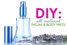 DIY: 5 All-Natural Facial and Body Mists to Battle Breakouts, Sunburns, and Scaly Skin | Inhabitat Diy Facial Mist, Diy Face Mist, Dry Skin Diy, Chafed Skin, Facial Face, Natural Body Scrub, Shower Spray, Lavender Water