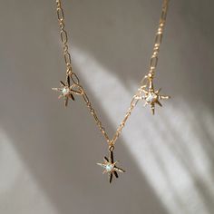 Our Astra Choker Necklace makes a statement while still being dainty. What do we love about it? The glow in the stars are just gorgeous. Celestial Necklace Gold, Gold Celestial Jewelry, Gold Celestial Necklace, Celestial Choker, Dainty Opal Necklace, Celestial Necklace, In The Stars, Celestial Jewelry, Jewelry Lookbook