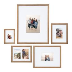 four framed photos hanging on the wall