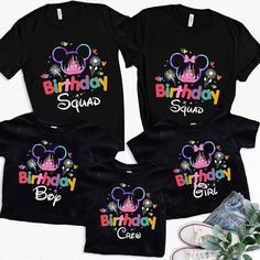 Buy Disney Birthday Squad Shirts is designed & sold by Dan Carter. SKU 1600800 listed on 04 05, 2022. Most ship worldwide within 24 hours. Delivery to the United States. Best Friend Disney Shirts Birthday, Star Wars Birthday Squad Shirts, Disney Christmas Birthday Shirts For Family, Star Wars Disney Birthday Shirts, Family Disney Shirts 1st Birthday, Disney Family Bday Shirts, Walt Disney Birthday Shirt, Princess Squad Goals Shirt, Disney Birthday Trip Shirts