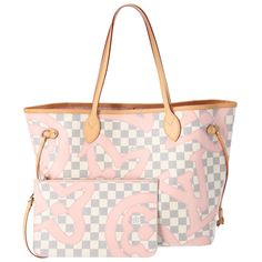 Condition: Very Good Exterior: Corner Wear, Edge Scuff, Liquid Marks Handles: Edge Scuff Hardware: Scratch(Es) Interior: Surface Wear Base Length: 12.25 In Height: 11.75 In Width: 6.25 In Drop: 8.75 In White Monogram Canvas Shopping Bag, White Monogram Canvas Bag With Removable Pouch, Beige Pink Color, Neverfull Louis Vuitton, Louis Vuitton Neverfull Mm, Neverfull Mm, Vuitton Neverfull, Cream White, Womens Tote Bags