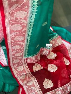 Banarasi – Page 6 – Panache-The Desi Creations Indian Dress, Indian Dresses, Silk Saree, Alexander Mcqueen Scarf